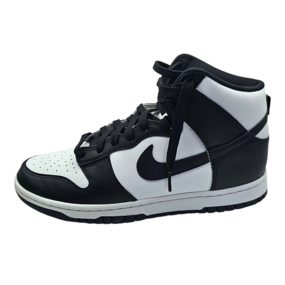 Nike Mens Panda Dunks Hi Retro Basketball Lifestyle Sneakers